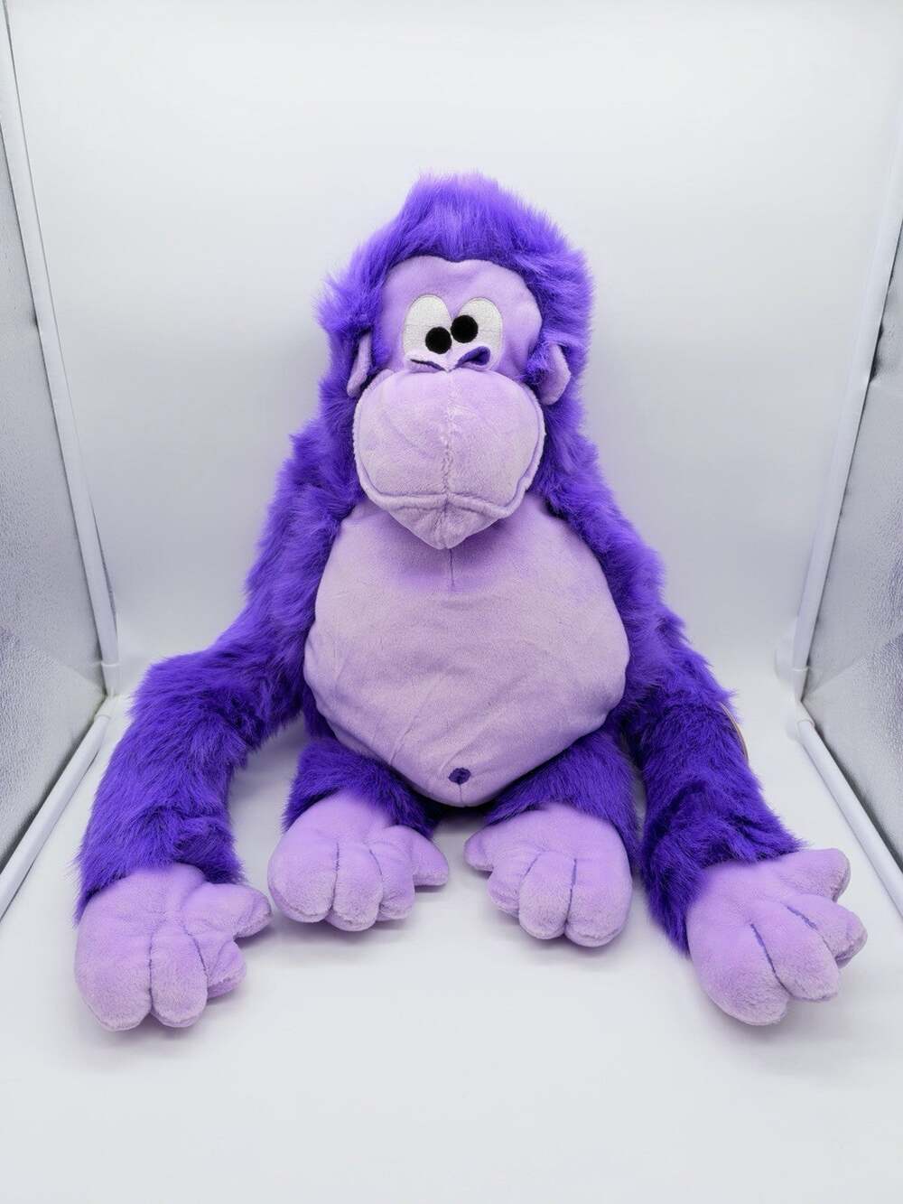 Bestever Plush John Doze Studios Stuffed Purple Orangutan Ape Monkey Hugger 20"